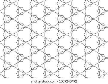 Seamless vector pattern in ornamental style Seamless vector pattern in ornamental style