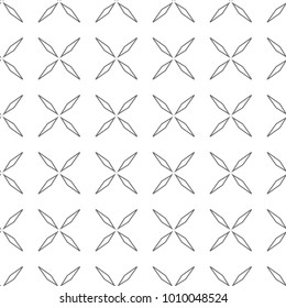 Seamless vector pattern in ornamental style