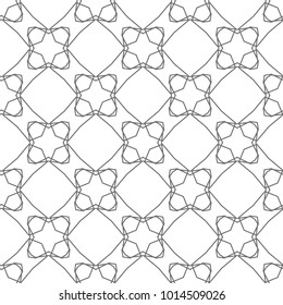Seamless vector pattern in ornamental style