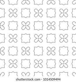 Seamless vector pattern in ornamental style