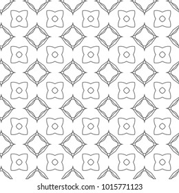 Seamless vector pattern in ornamental style