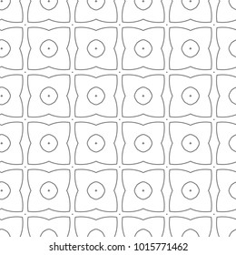 Seamless vector pattern in ornamental style