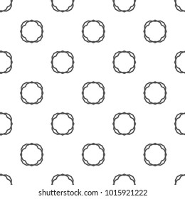 Seamless vector pattern in ornamental style