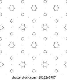 Seamless vector pattern in ornamental style