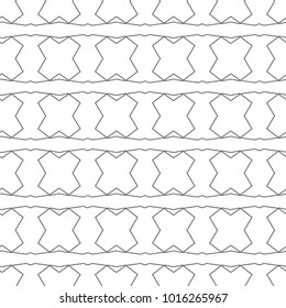 Seamless vector pattern in ornamental style