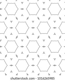 Seamless vector pattern in ornamental style