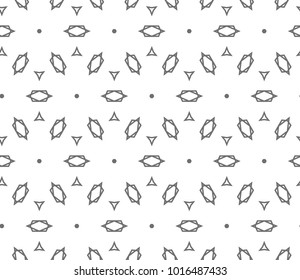 Seamless vector pattern in ornamental style