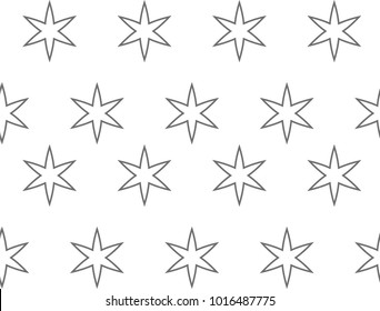Seamless vector pattern in ornamental style