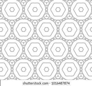 Seamless vector pattern in ornamental style