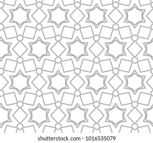 Seamless vector pattern in ornamental style