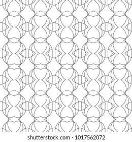 Seamless vector pattern in ornamental style