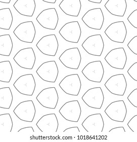 Seamless vector pattern in ornamental style