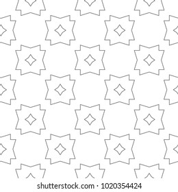Seamless vector pattern in ornamental style