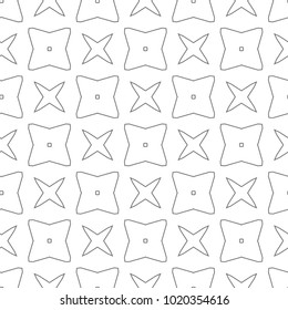 Seamless vector pattern in ornamental style
