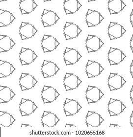 Seamless vector pattern in ornamental style