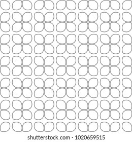 Seamless vector pattern in ornamental style