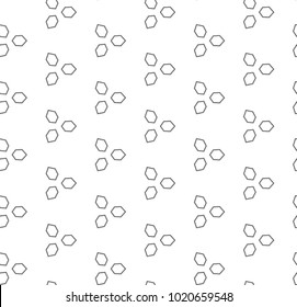 Seamless vector pattern in ornamental style