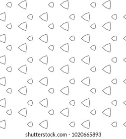 Seamless vector pattern in ornamental style