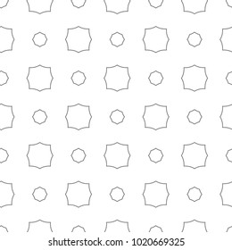 Seamless vector pattern in ornamental style