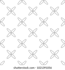 Seamless vector pattern in ornamental style