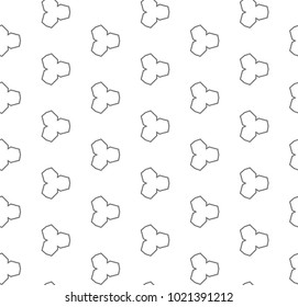 Seamless vector pattern in ornamental style