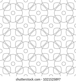 Seamless vector pattern in ornamental style