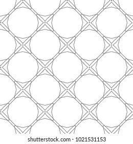 Seamless vector pattern in ornamental style