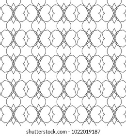 Seamless vector pattern in ornamental style