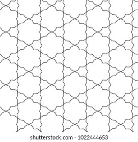 Seamless vector pattern in ornamental style