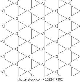 Seamless vector pattern in ornamental style