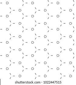 Seamless vector pattern in ornamental style