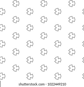 Seamless vector pattern in ornamental style