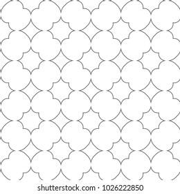 Seamless vector pattern in ornamental style