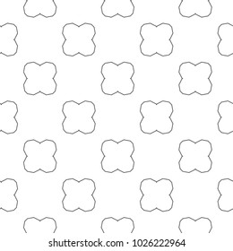 Seamless vector pattern in ornamental style