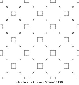 Seamless vector pattern in ornamental style