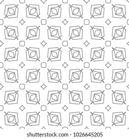 Seamless vector pattern in ornamental style