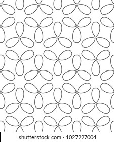 Seamless vector pattern in ornamental style