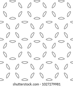 Seamless vector pattern in ornamental style