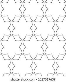 Seamless vector pattern in ornamental style
