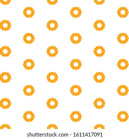 Seamless vector pattern in ornamental style. Geometric desing texture for gift.