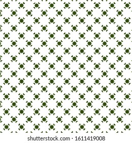 Seamless vector pattern in ornamental style. Geometric desing texture for gift.