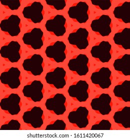 Seamless vector pattern in ornamental style. Geometric desing texture for gift.