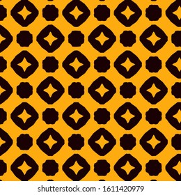 Seamless vector pattern in ornamental style. Geometric desing texture for gift.