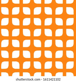 Seamless vector pattern in ornamental style. Geometric desing texture for gift.