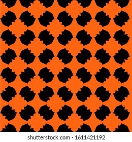 Seamless vector pattern in ornamental style. Geometric desing texture for gift.