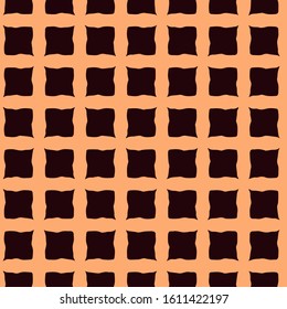 Seamless vector pattern in ornamental style. Geometric desing texture for gift.