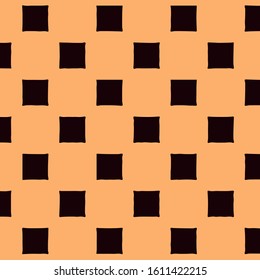 Seamless vector pattern in ornamental style. Geometric desing texture for gift.