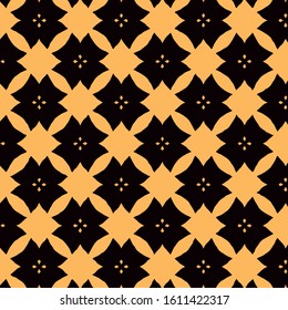 Seamless vector pattern in ornamental style. Geometric desing texture for gift.