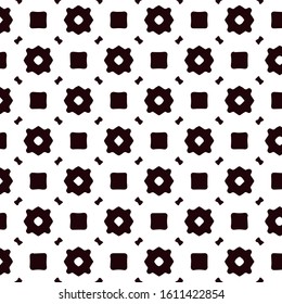 Seamless vector pattern in ornamental style. Geometric desing texture for gift.