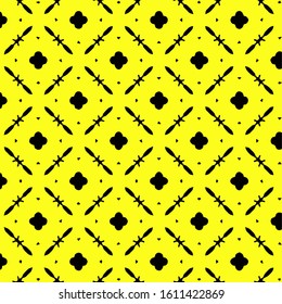 Seamless vector pattern in ornamental style. Geometric desing texture for gift.